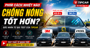 Kết quả đo thực tế phim cách nhiệt QUAD Film