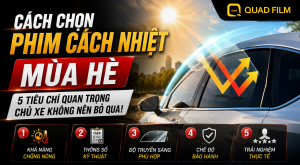 Cách chọn phim cách nhiệt
