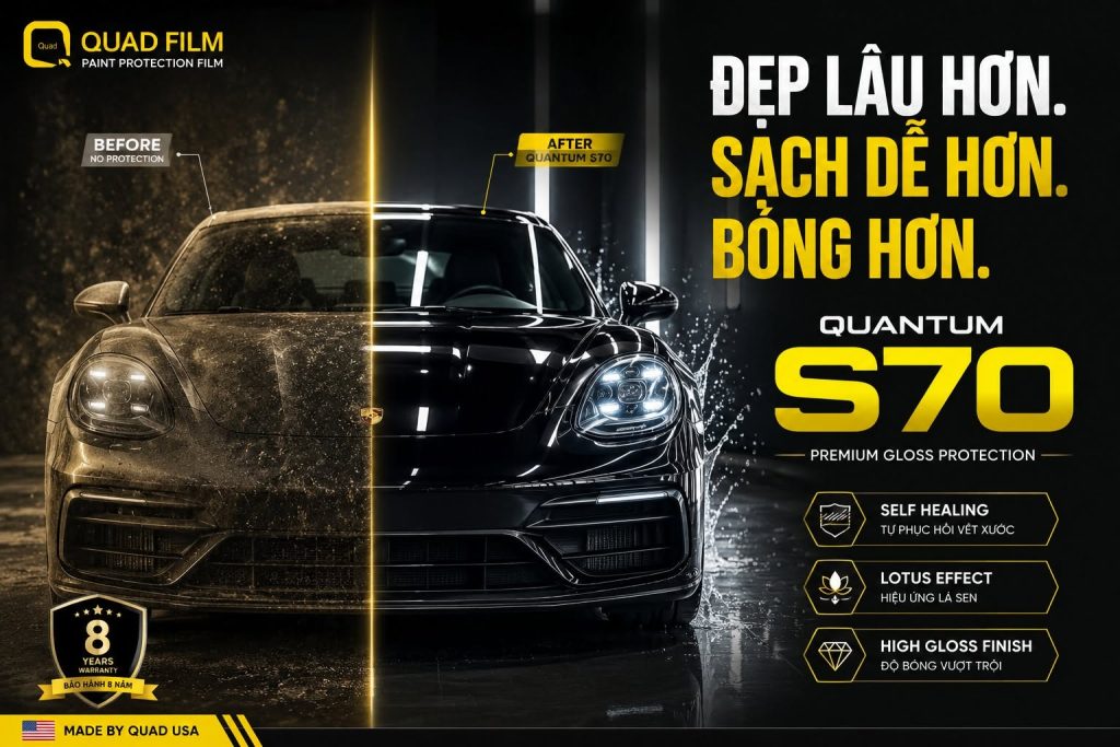 dán PPF ô tô Bắc Ninh