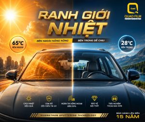 dán phim cách nhiệt ô tô giá bao nhiêu