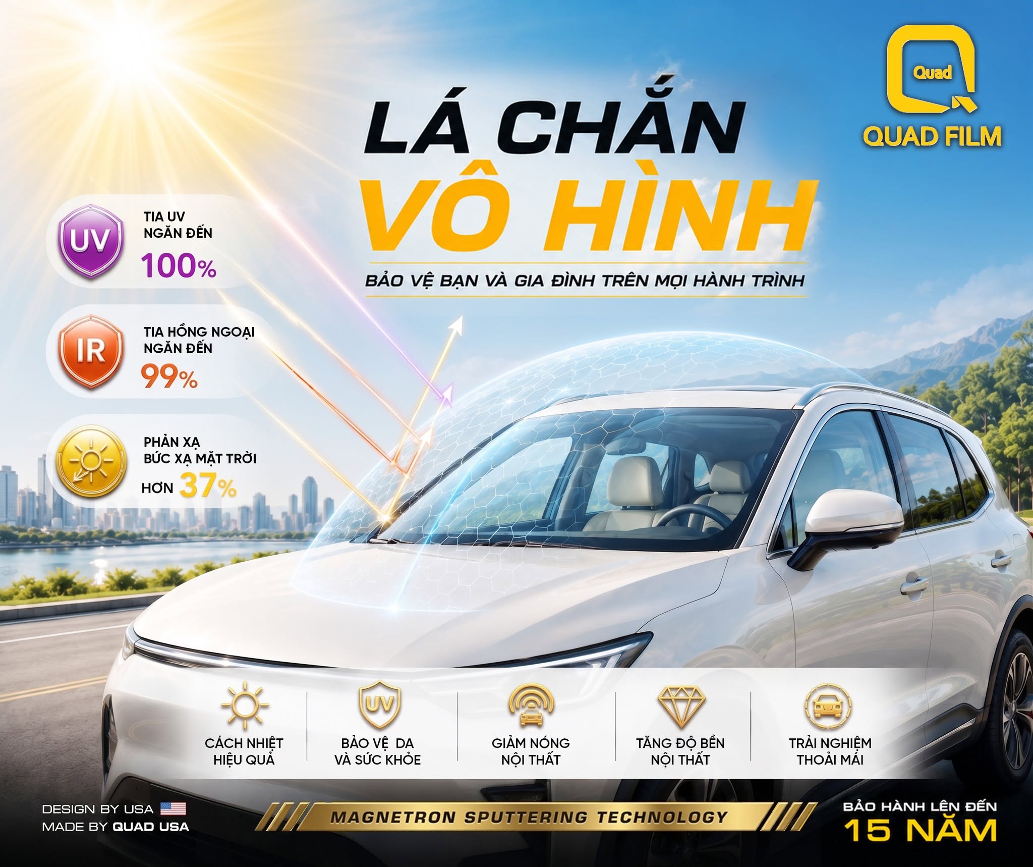 phim cách nhiệt Nano Ceramic